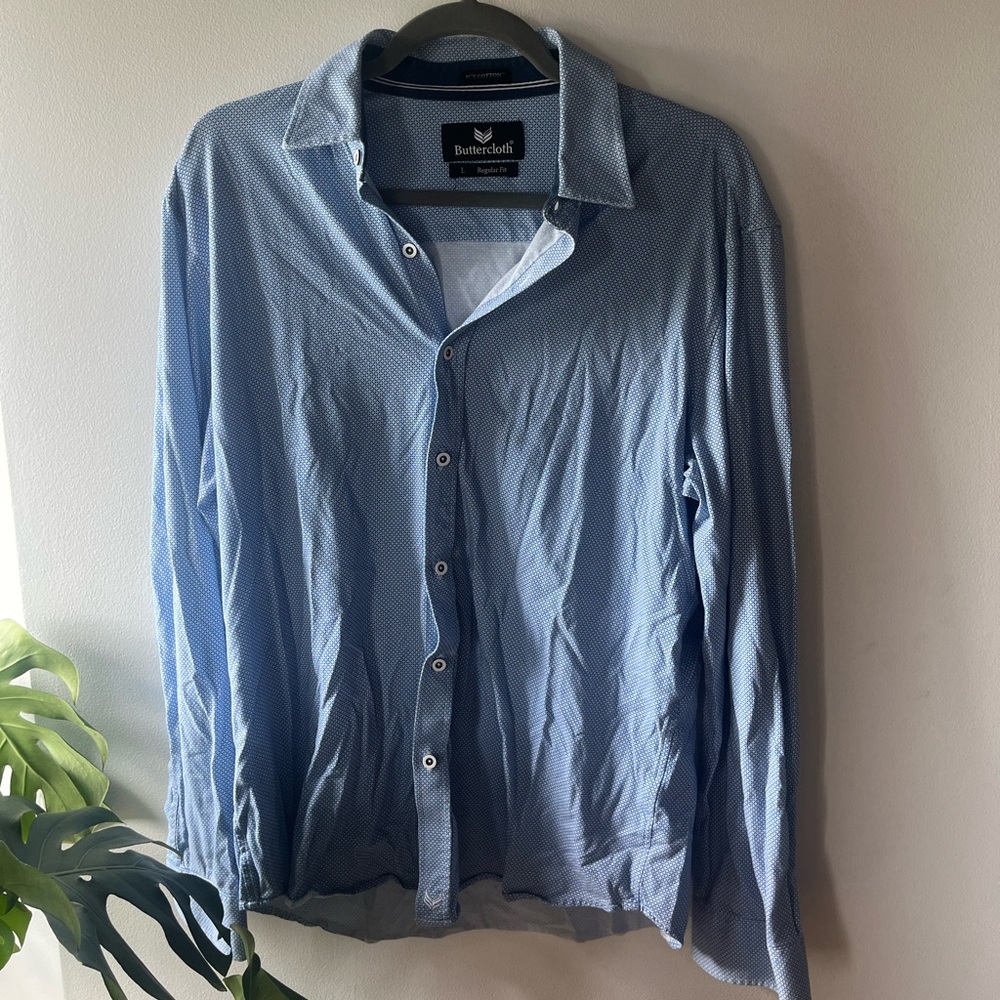 Buttercloth Icy Cotton Buttondown
